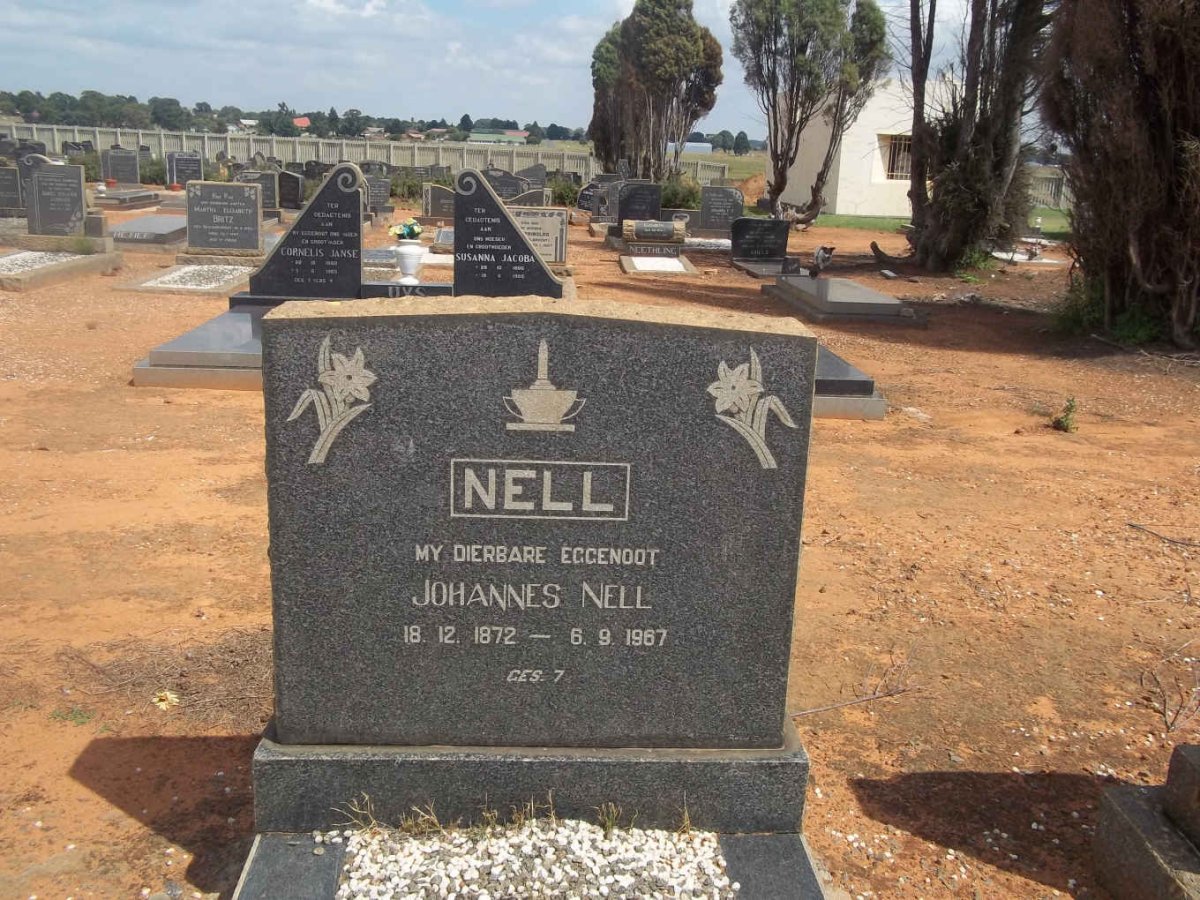 NELL Johannes 1872-1967