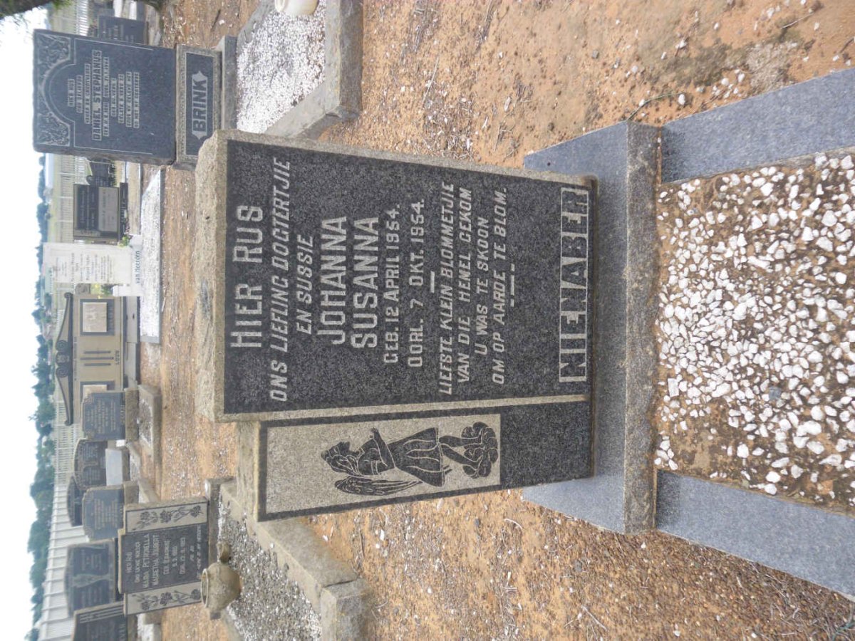 NIENABER Johanna Susanna 1954-1954