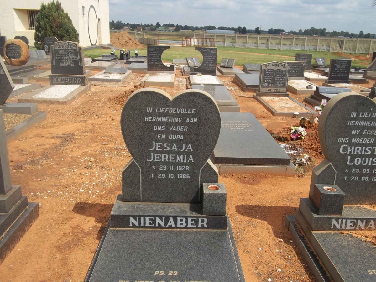 NIENABER Jesaja Jeremia 1928-1986