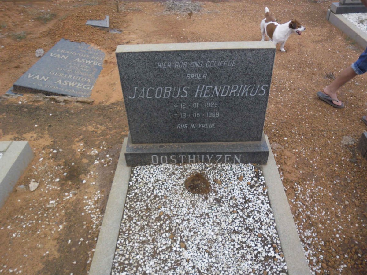 OOSTHUYZEN Jacobus Hendrikus 1925-1989