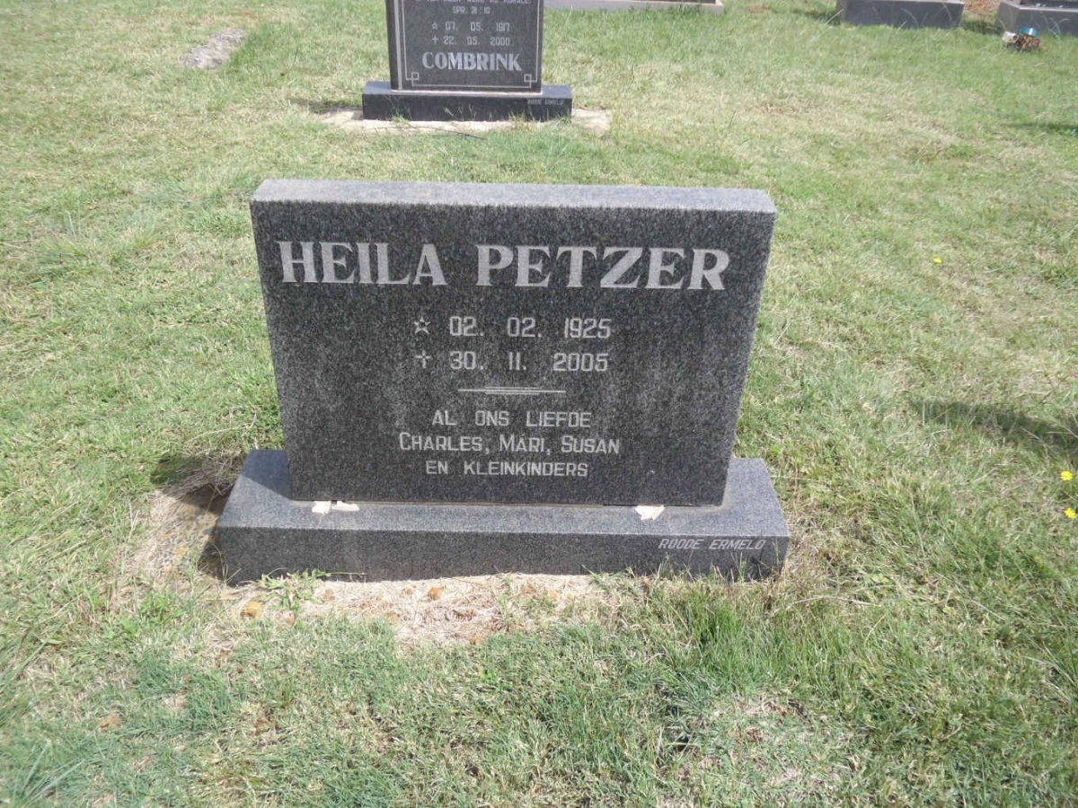 PETZER Heila 1925-2005