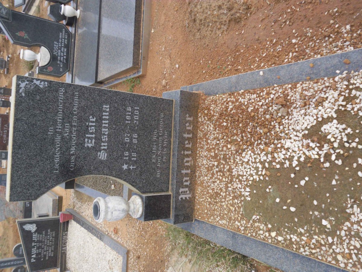 POTGIETER Elsie Susanna 1916-2001