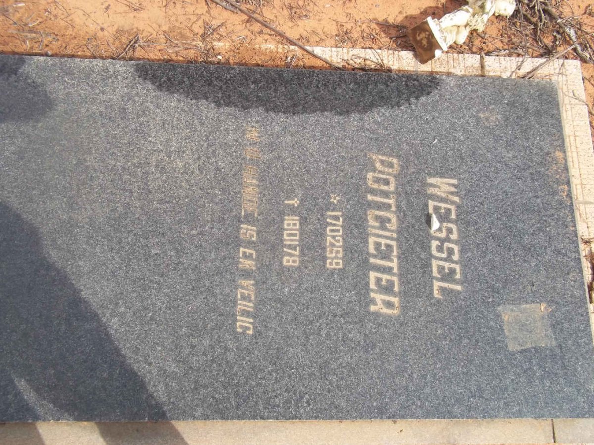 POTGIETER Wessel 1969-1978