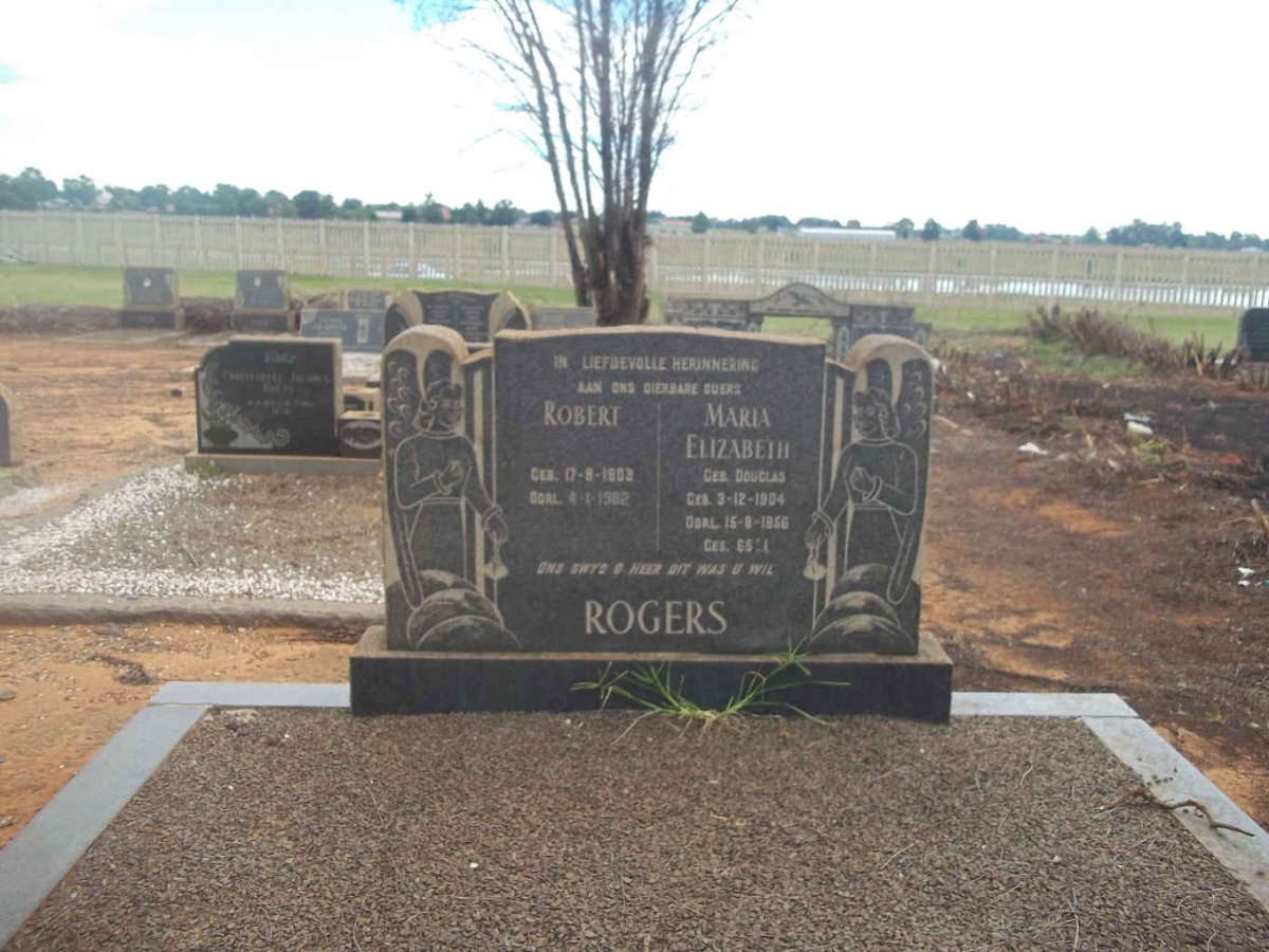 ROGERS Robert 1903-1982 &amp; Maria Elizabeth DOUGLAS 1904-19?6