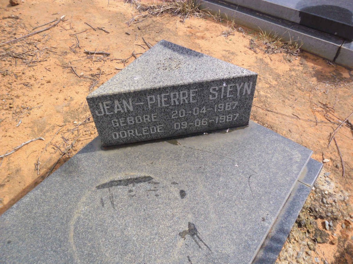 STEYN Jean-Pierre 1987-1987