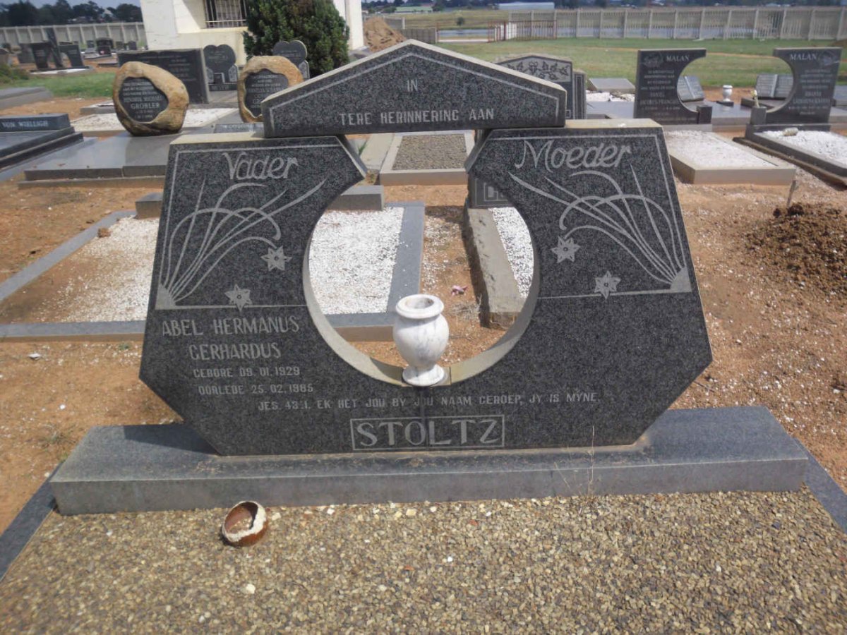 STOLTZ Abel Hermanus Gerhardus 1929-1985