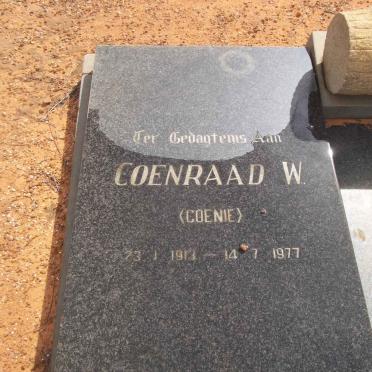 STOLTZ Coenraad W. 1913-1977 