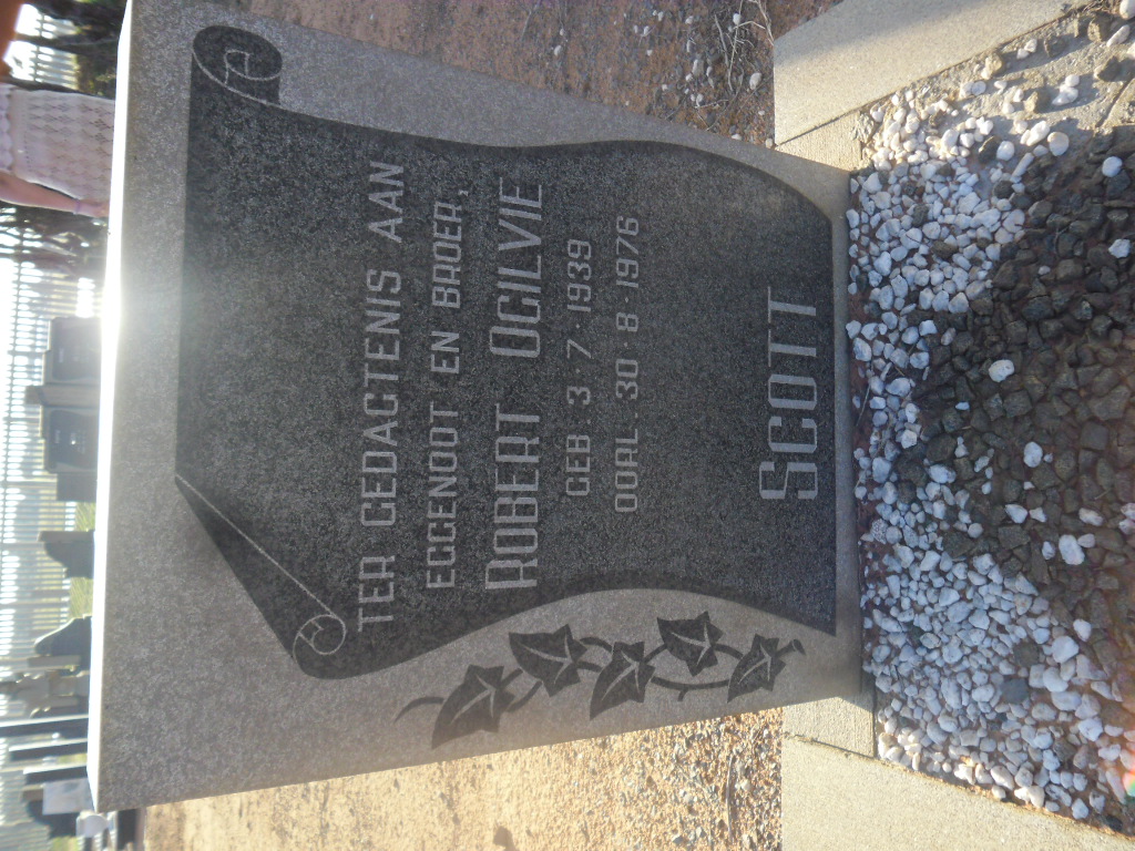 SCOTT Robert Ogilvie 1939-1976