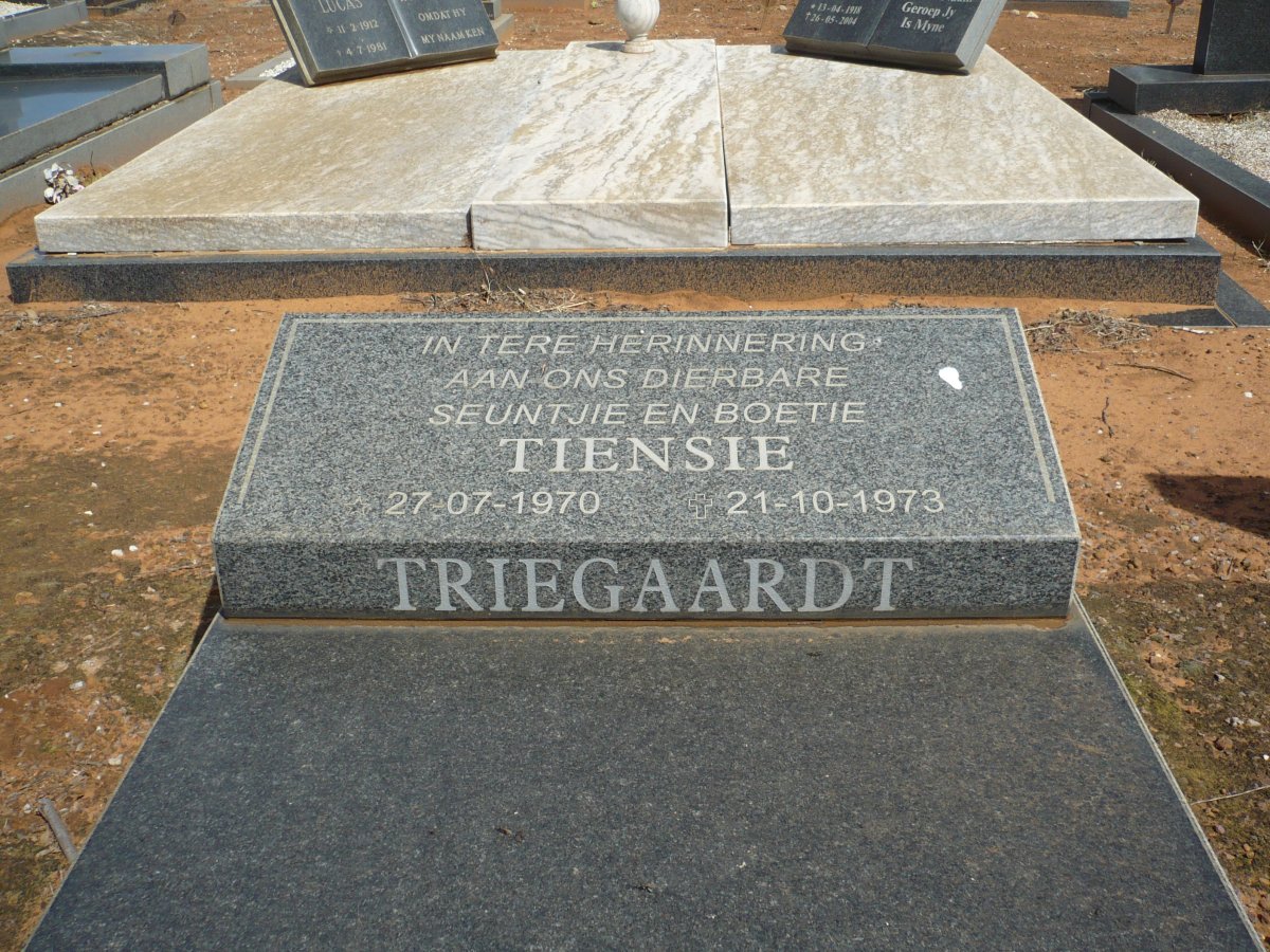 TRIEGAARDT Tiensie 1970-1973