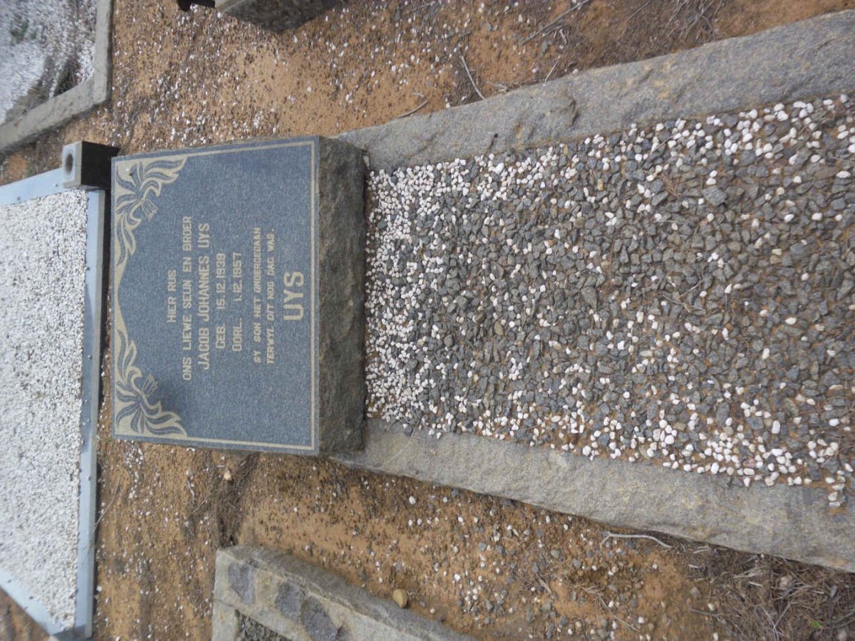 UYS Jacob Johannes 1939-1957