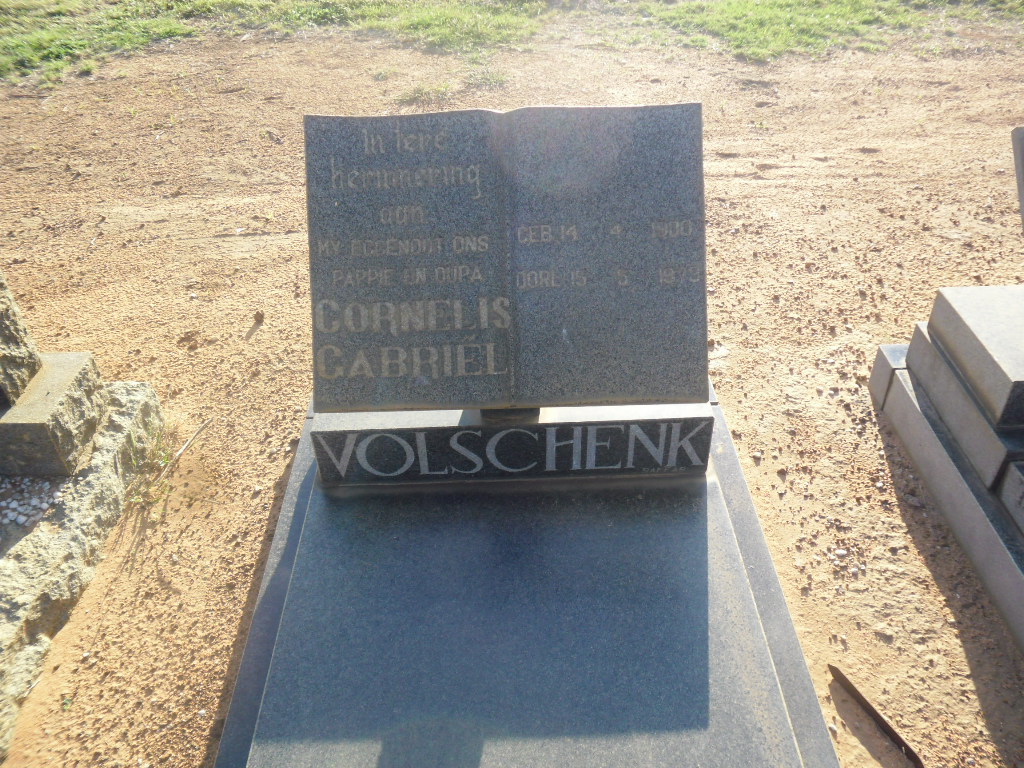 VOLSCHENK Cornelis Gabriël 1900-1973