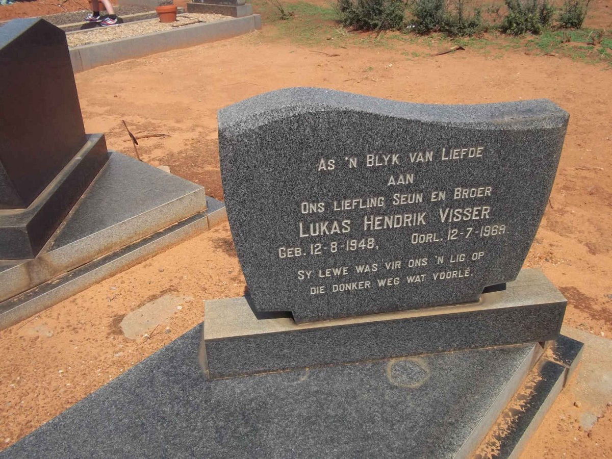 VISSER Lukas Hendrik 1948-1969