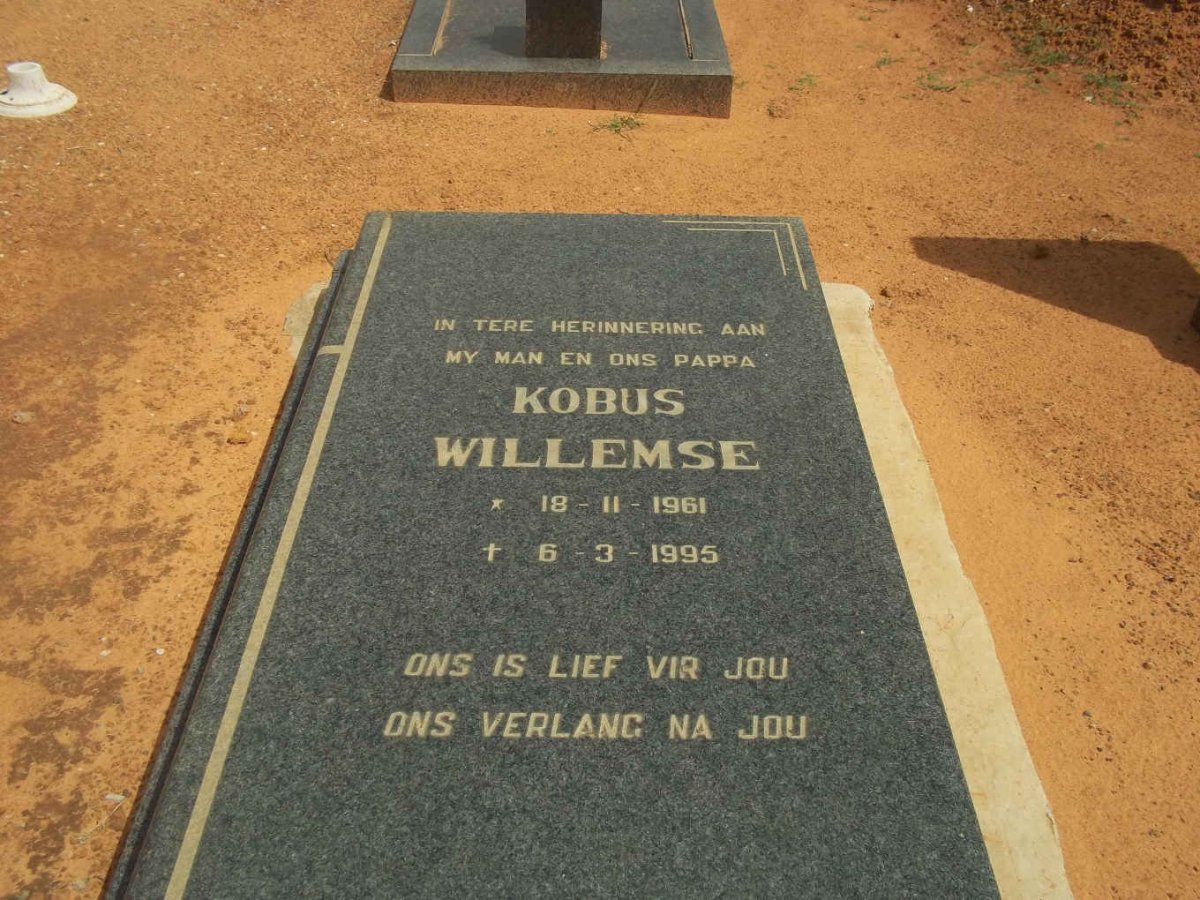 WILLEMSE Kobus 1961-1995