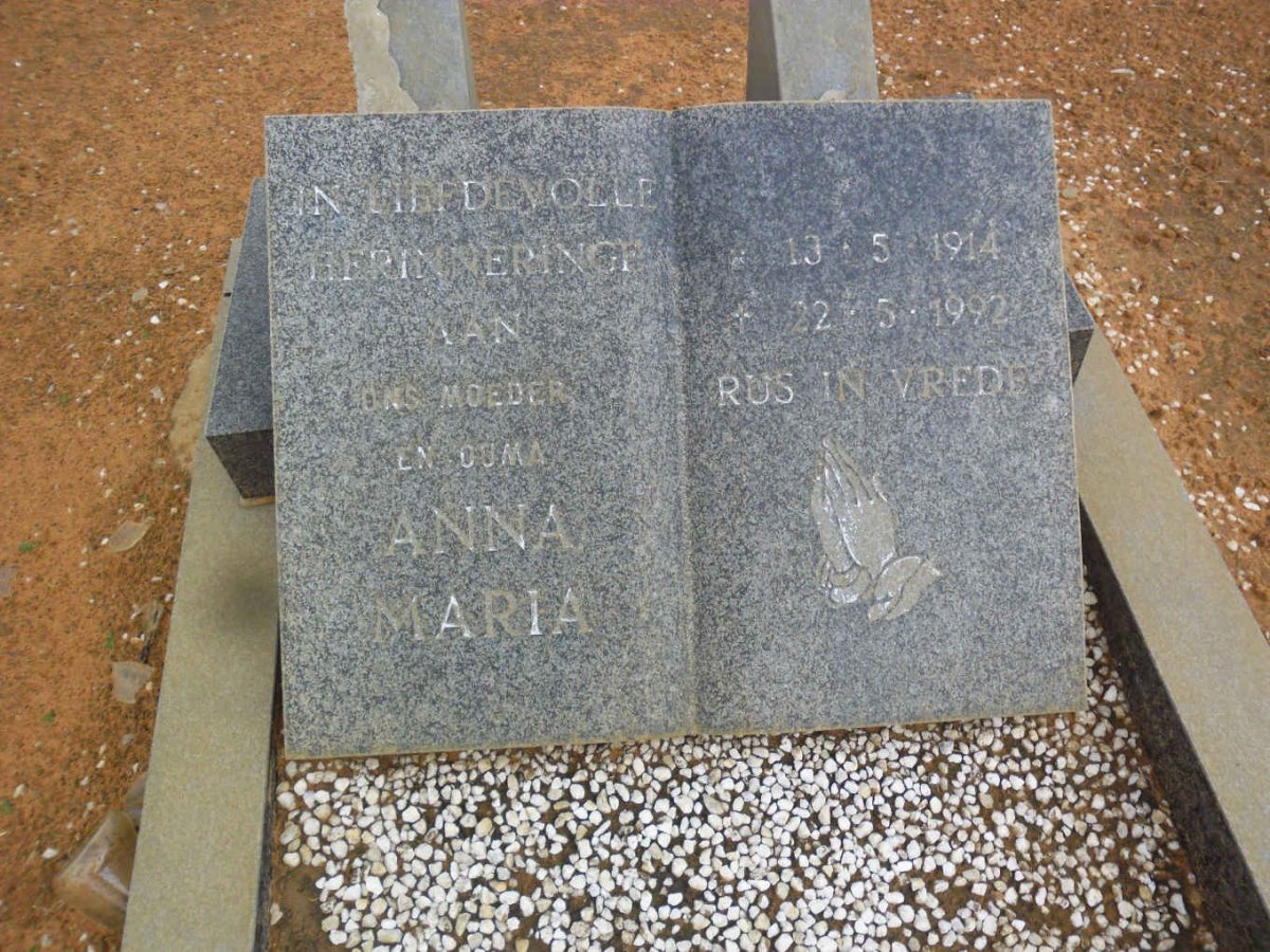 ? Anna Maria 1914-1992