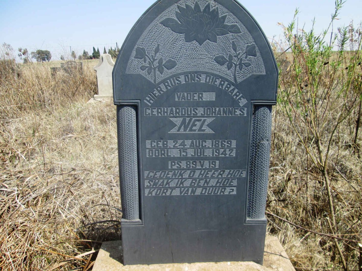 NEL Gerhardus Johannes 1869-1942