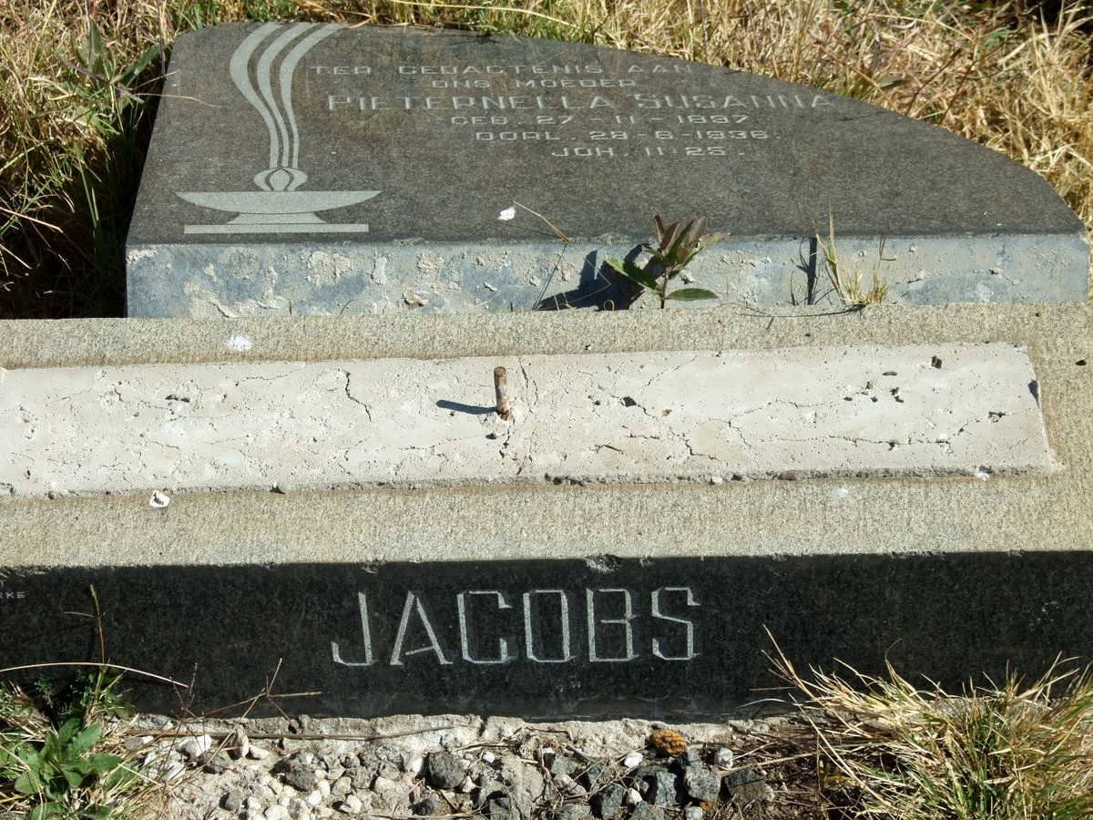 JACOBS Pieternella Susanna 1897-1936