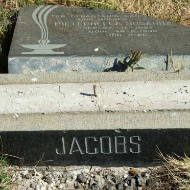 JACOBS Pieternella Susanna 1897-1936