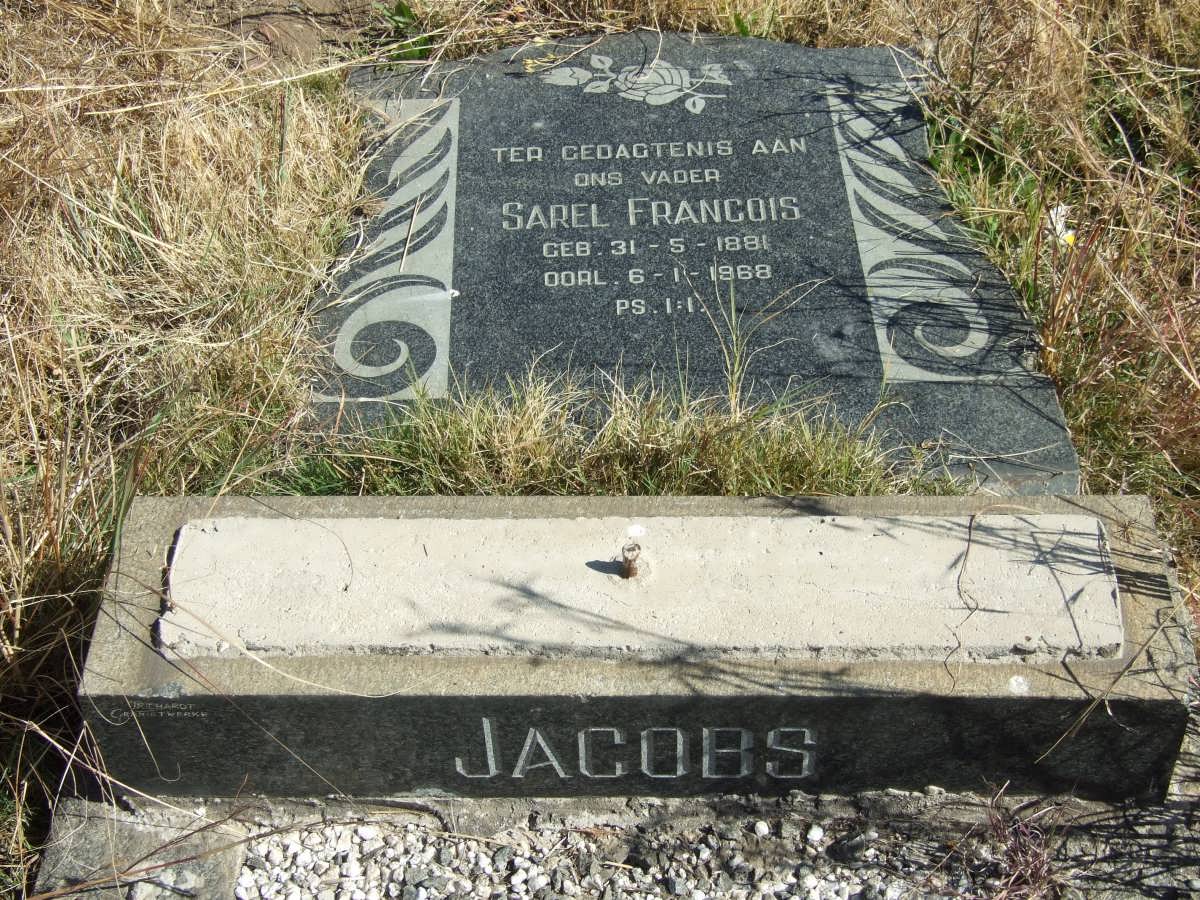JACOBS Sarel Francois 1881-1968