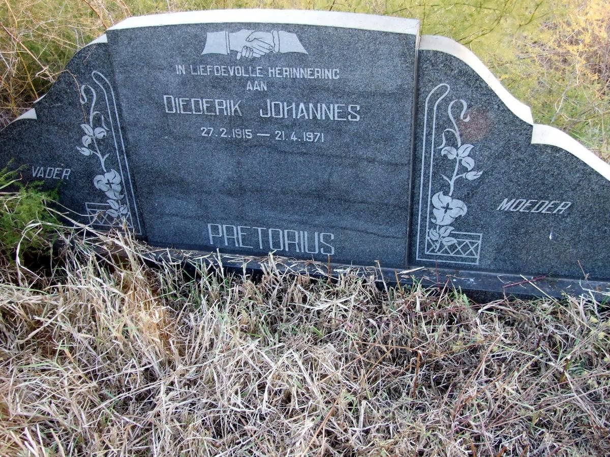 PRETORIUS Diederik Johannes 1915-1971