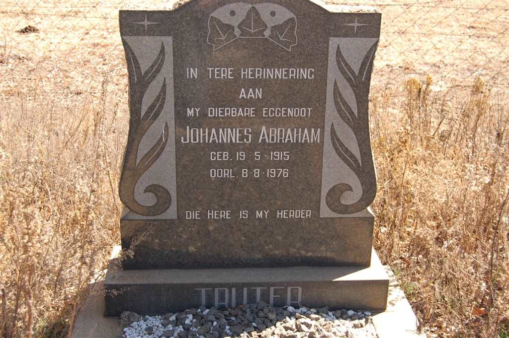 TRUTER Johannes Abraham 1915-1976