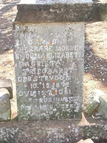 TRIEGAARD Elizabeth Magrieta nee STRYDOM 1872-1951