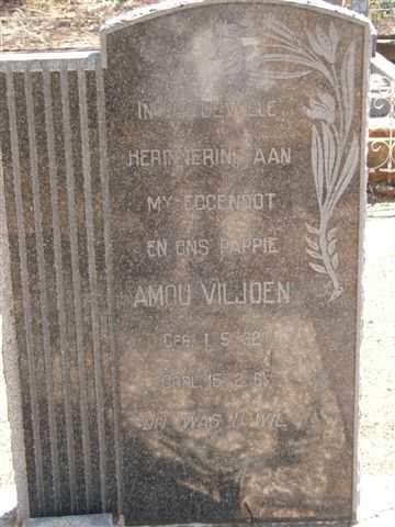VILJOEN Amou 1932-1965