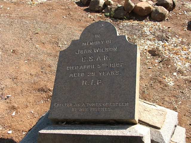 WILSON John -1907