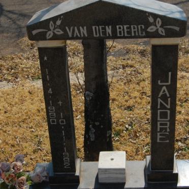 BERG Jandré, van den 1990-1992