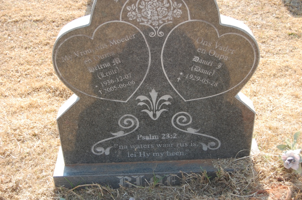 BLOEM Daniel J. 1929- &amp; Helena M. 1036-2005