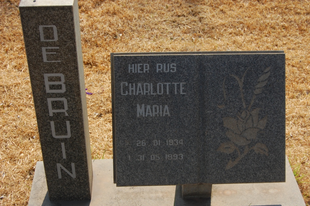 BRUIN Charlotte Maria, de 1934-1993