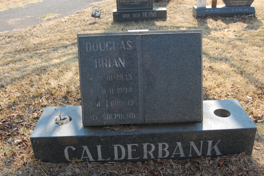 CALDERBANK 1933-1994