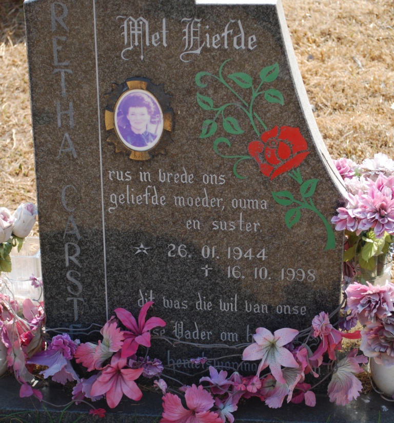 CARSTENS Retha 1944-1998