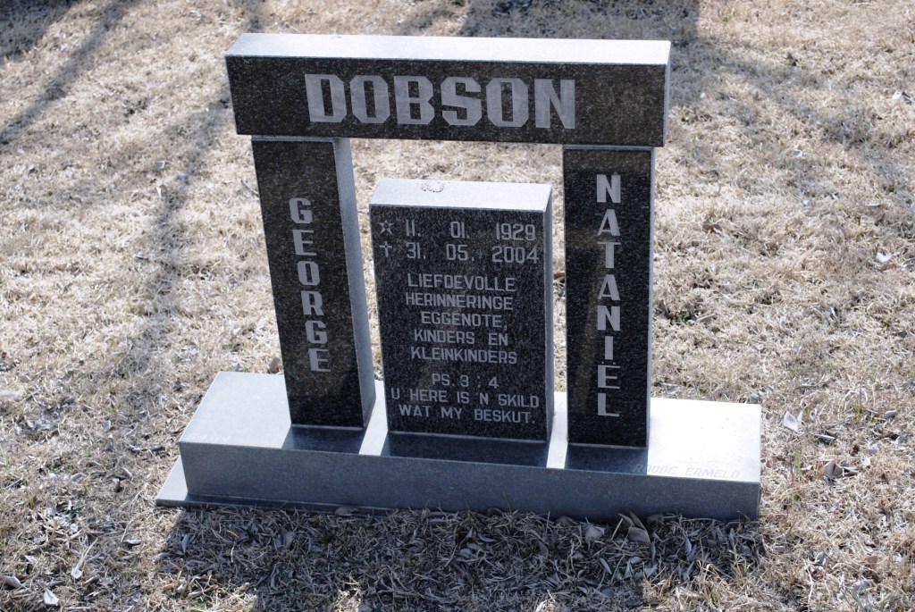 DOBSON George Nataniël 1929-2004
