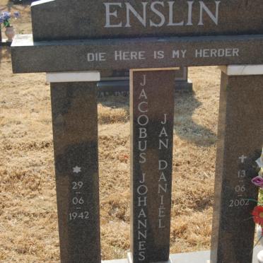 ENSLIN Jacobus Johannes Jan Daniel 1942-2002