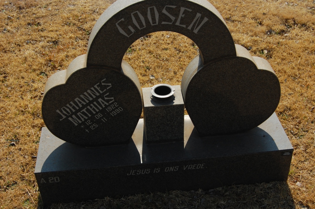 GOOSEN Johannes Mathias 1922-1990