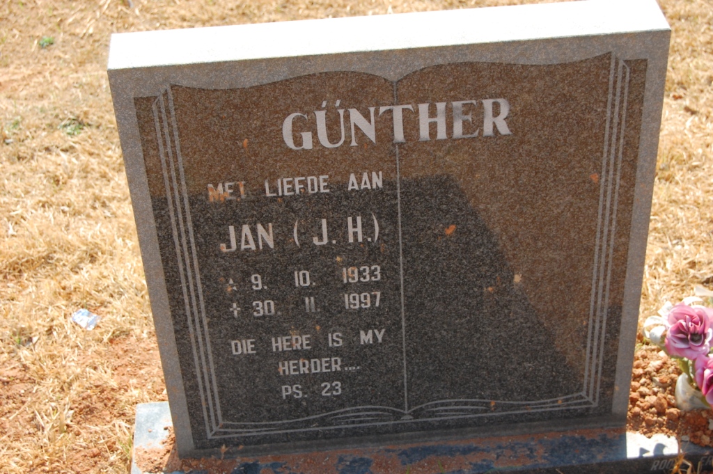 GÜNTER J.H. 1933-1997