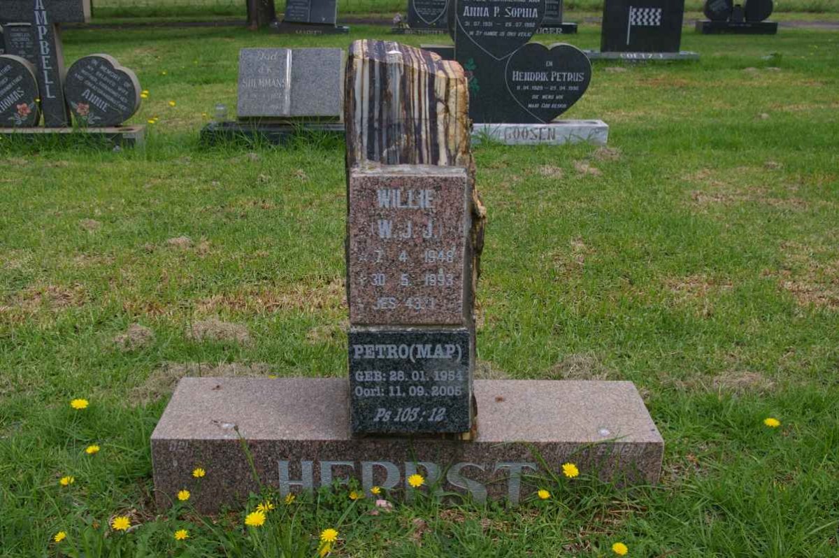HERBST W.J.J. 1948-1993 &amp; Petro 1954-2005