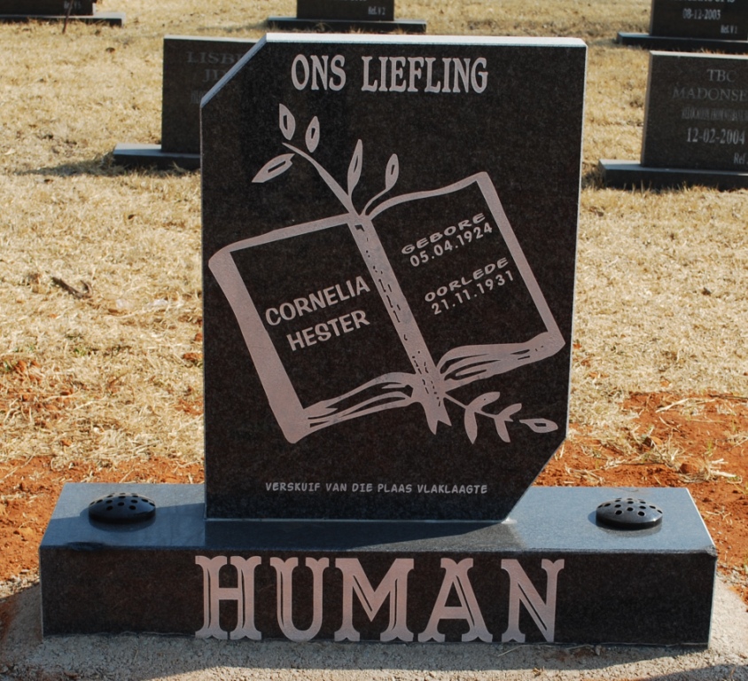 HUMAN Cornelia Hester 1924-1931