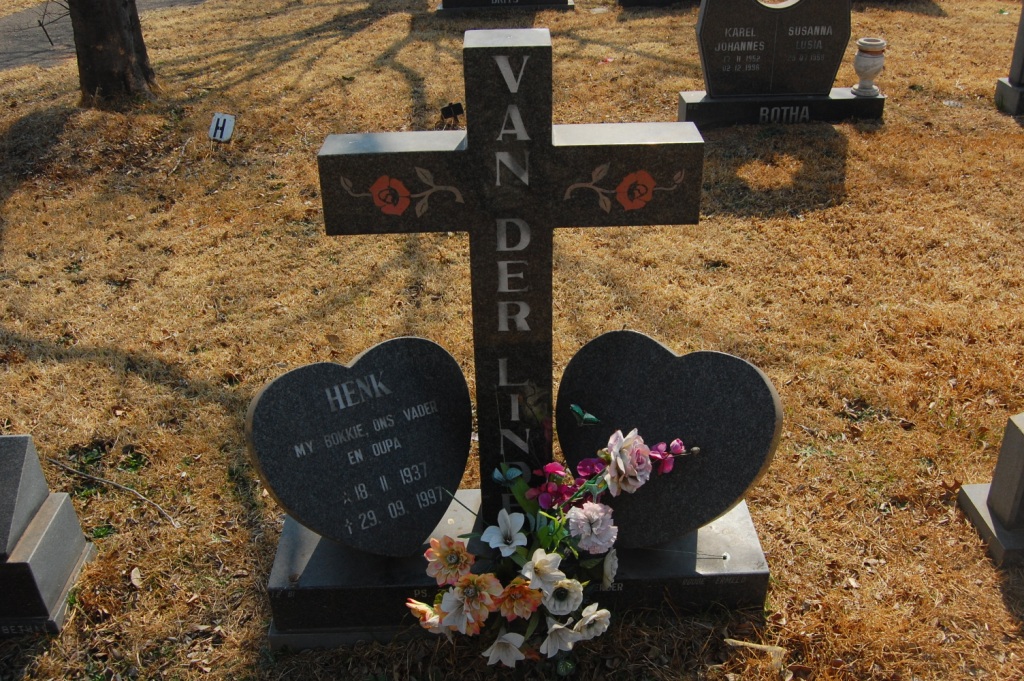 LINDE Henk, van der 1937-1997