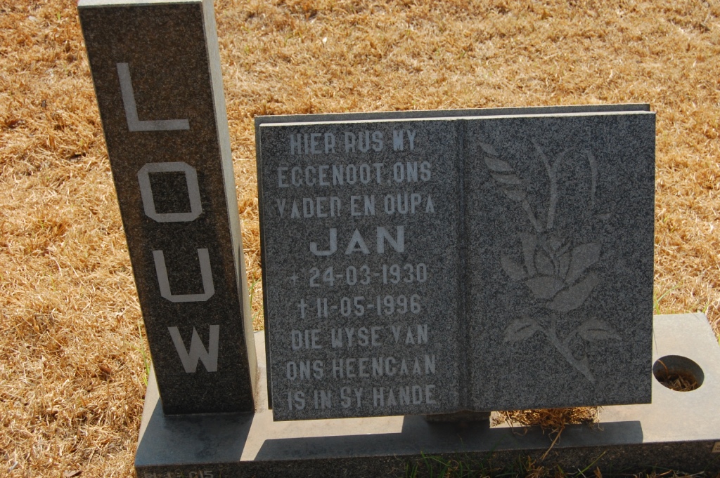 LOUW Jan 1930-1996