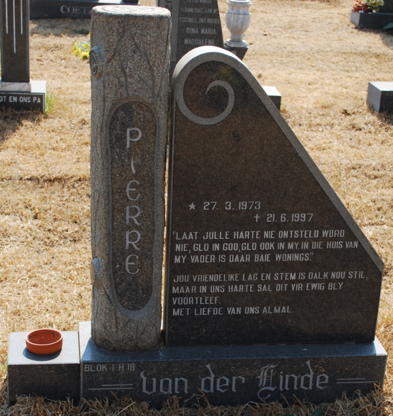 LINDE Pierre, van der 1973-1997