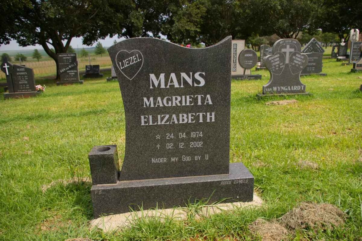 MANS Magrieta Elizabeth 1974-2002