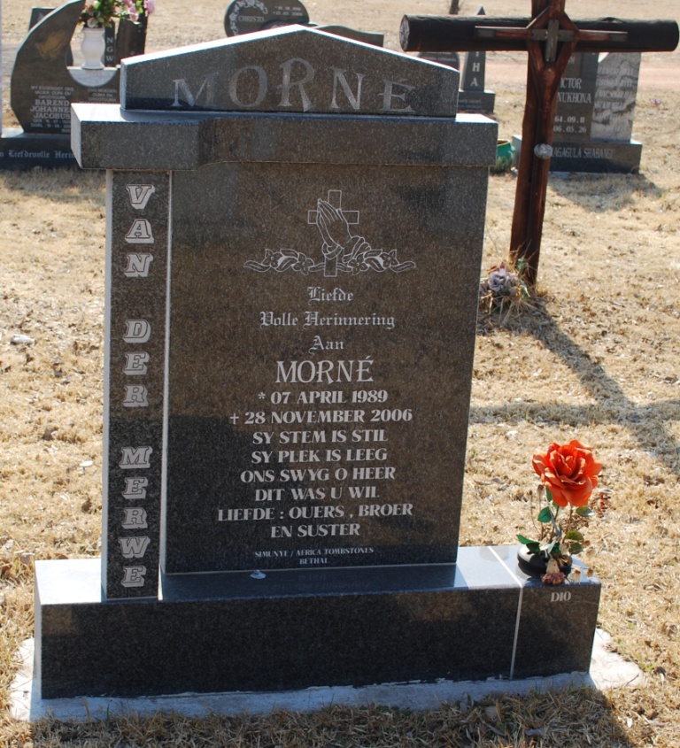 MERWE Morné, van der 1989-2006