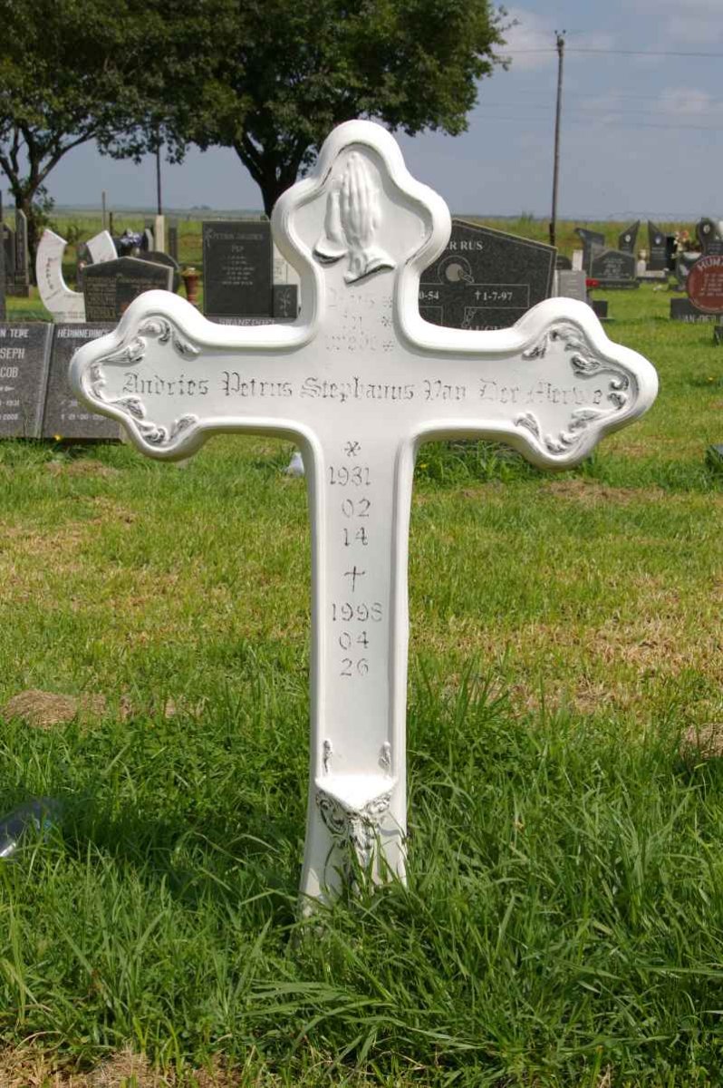 MERWE Andries Petrus Stephanus, van der 1931-1998