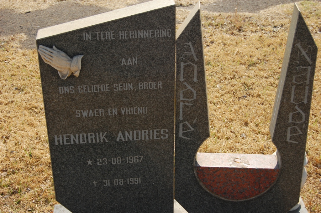 NAUDé Hendrik Andries 1967-1991