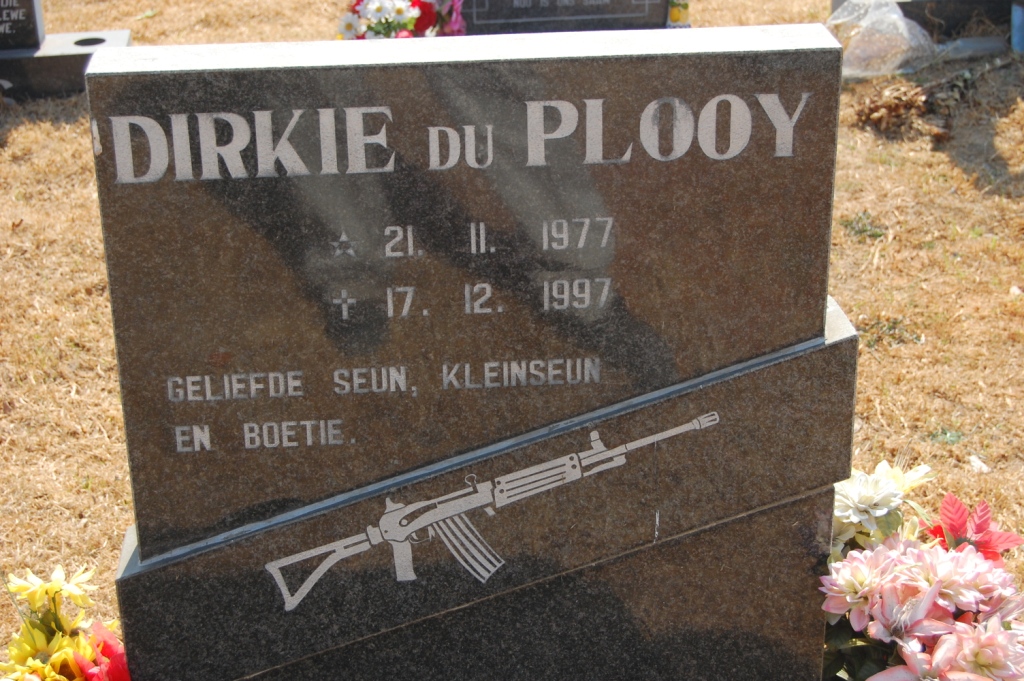 PLOOY Dirkie, du 1977-1997