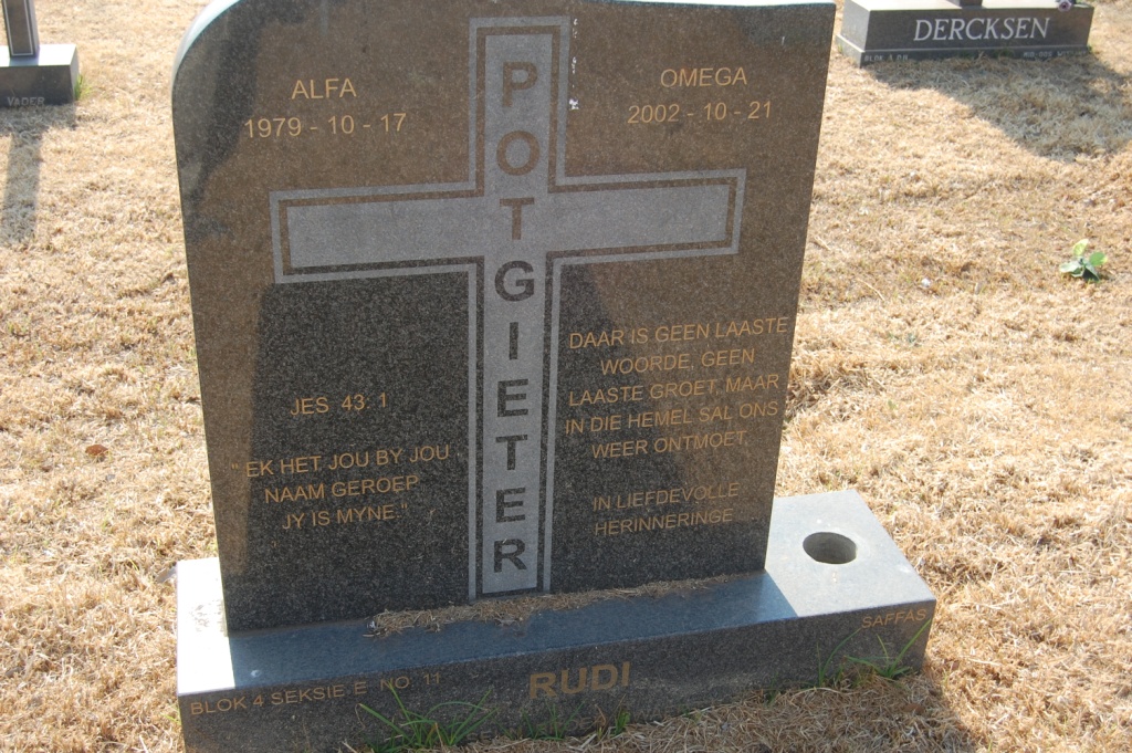 POTGIETER Rudi 1979-2002
