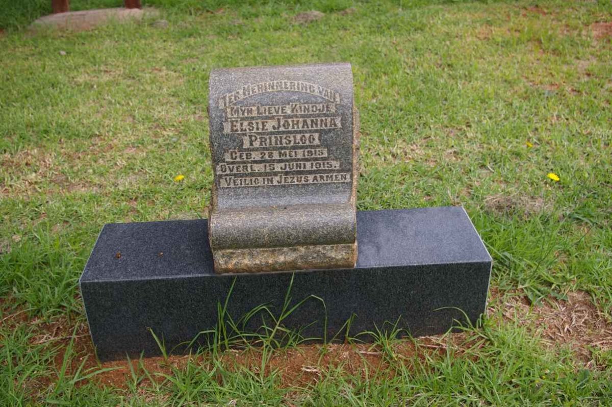 PRINSLOO Elsie Johanna 1915-1915