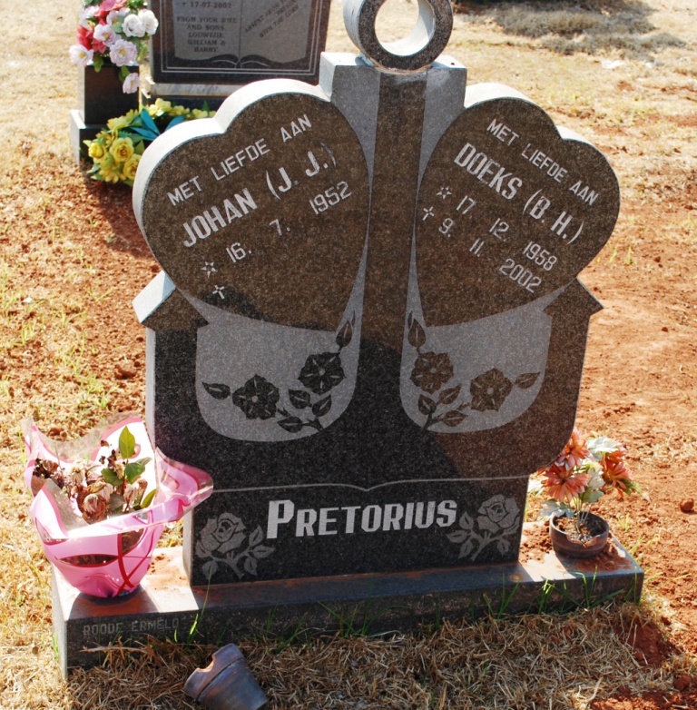 PRETORIUS J.J. 1952- &amp; B.H. 1958-2002