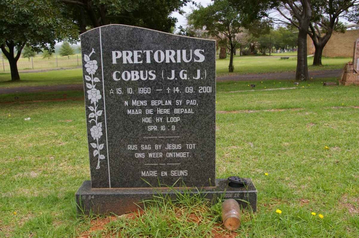 PRETORIUS J.G.J. 1960-2001